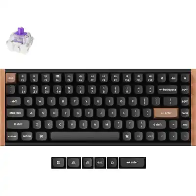 Keychron K2 HE Wireless Special Edition Magnetic Custom Keyboard | NEBULA Switch – Black