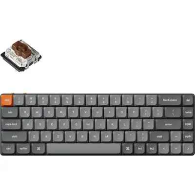Keychron K7 Max QMK/VIA 65% Wireless Custom Mechanical Keyboard | BROWN Switches