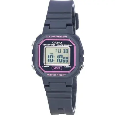 Casio POP Digital Black Dial Quartz LA-20WH-8A LA20WH-8 Women's Watch