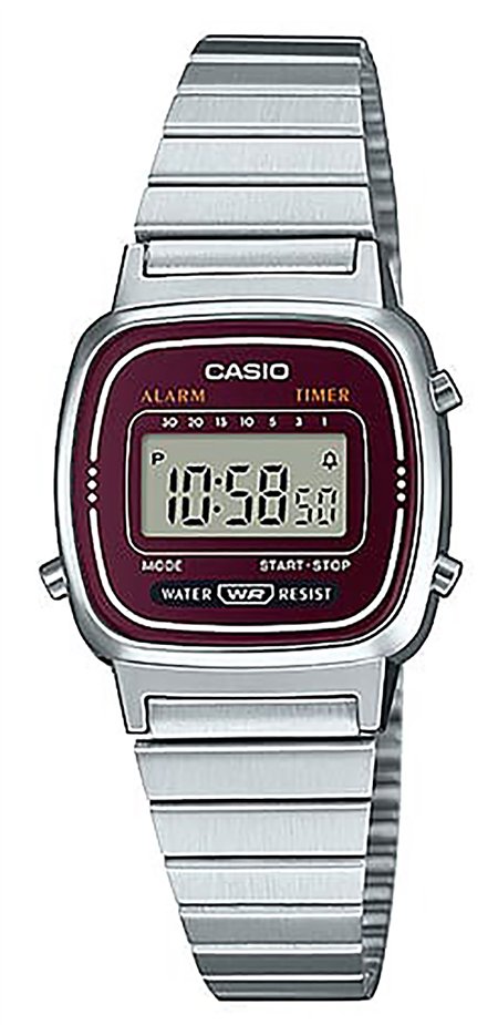 Casio Alarm Digital LA-670WA-4D LA670WA-4D Women's Watch