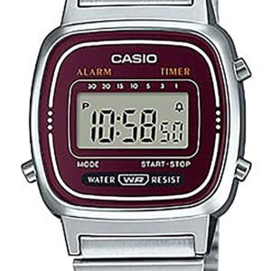 Casio Alarm Digital LA-670WA-4D LA670WA-4D Women's Watch