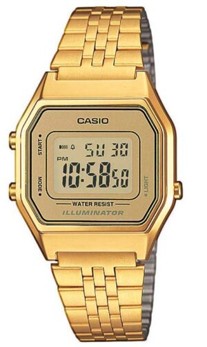 Casio Vintage Iconic Lady Gold Gold (LA-680WEGA-9ER) Unisex Watch