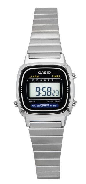 Casio Digital Classic Alarm Timer LA670WA-1DF LA670WA-1 Women's Watch