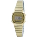 Casio Digital Stainless Steel Alarm Timer LA670WGA-9DF LA670WGA-9 Women's Watch