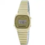 Casio Digital Stainless Steel Alarm Timer LA670WGA-9DF LA670WGA-9 Women's Watch