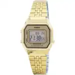 Casio Digital Quartz Stainless Steel Illuminator La680wga-9df La680wga-9 Women's Watch
