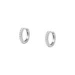 La Petite Story Silver Earrings With Clear Zircons LPS01AWV33 For Women