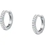 La Petite Story Silver Earrings With Clear Zircons LPS01AWV33 For Women