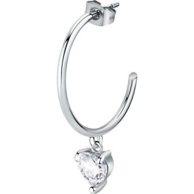 La Petite Story Single Steel Earrings With Clear Crystal LPS02AQM26 For Women
