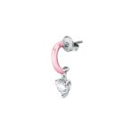 La Petite Story Single Steel Earrings With Clear Zircon LPS02AQM34 For Women