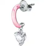 La Petite Story Single Steel Earrings With Clear Zircon LPS02AQM34 For Women