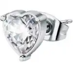 La Petite Story Single Steel Earrings With Clear Crystal LPS02AQM50 For Women