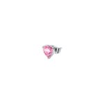 La Petite Story Single Steel Earrings With Rose Heart Crystal LPS02AQM51 For Women