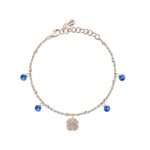 La Petite Story Steel Bracelet With Blue PP Stones LPS05ARR83 For Women