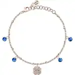 La Petite Story Steel Bracelet With Blue PP Stones LPS05ARR83 For Women