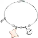 La Petite Story Steel Bracelet With Clear Crystal LPS05ARR89 For Women