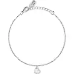 La Petite Story Silver Bracelet With Clear Zircons LPS05AWV54 For Women