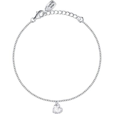 La Petite Story Silver Bracelet With Clear Zircons LPS05AWV54 For Women