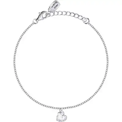La Petite Story Silver Bracelet With Clear Zircons LPS05AWV54 For Women