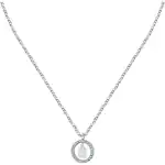 La Petite Story Letter S Steel Necklace With Clear Crystal LPS10ASF23 For Women