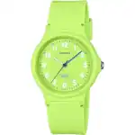 Casio Pop Analog Lime Green Bio Based Resin Strap Lime Green Dial Quartz LQ-24B-3B Women's Watch