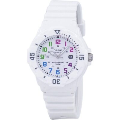 Casio Enticer Analog White Dial Lrw-200h-7bvdf Lrw200h-7bvdf Women's Watch