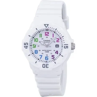 Casio Enticer Analog White Dial LRW-200H-7BVDF LRW200H-7BVDF Women's Watch