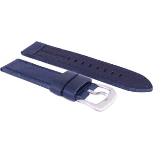 Blue Ratio Brand Leather Watch Strap 22mm