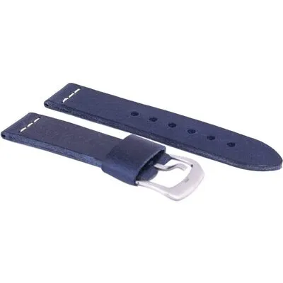 Blue Ratio Brand Leather Watch Strap 22mm