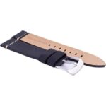 Ratio LS20 Black Leather Watch Strap 22mm