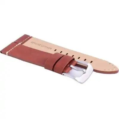 Ratio LS21 Black Brown Watch Strap 22mm