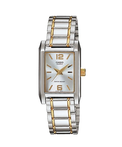 Casio Collection Tank, Steel,gold - Argentee (LTP-1235SG-7ADF) Women's Watch 1 Casio Collection Tank