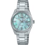Casio Standard Analog Stainless Steel Mother Of Pearl Dial Quartz LTP-1302DS-2AV Women's Watch