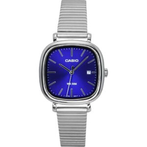Casio Standard Analog Stainless Steel Blue Dial Quartz LTP-B166D-2AV Women's Watch