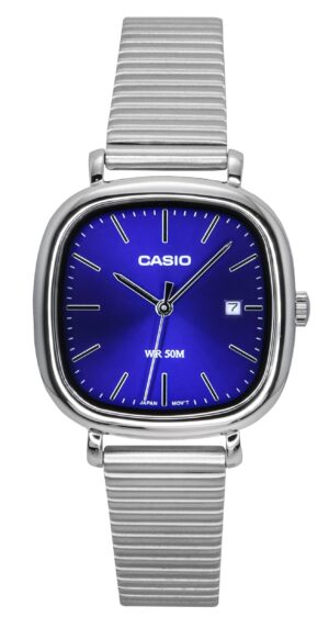 Casio Standard Analog Stainless Steel Blue Dial Quartz LTP-B166D-2AV Women's Watch