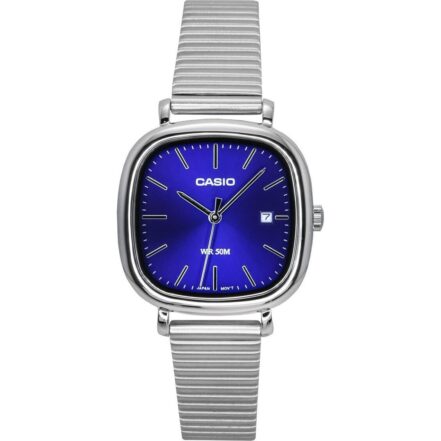 Casio Standard Analog Stainless Steel Blue Dial Quartz LTP-B166D-2AV Women's Watch