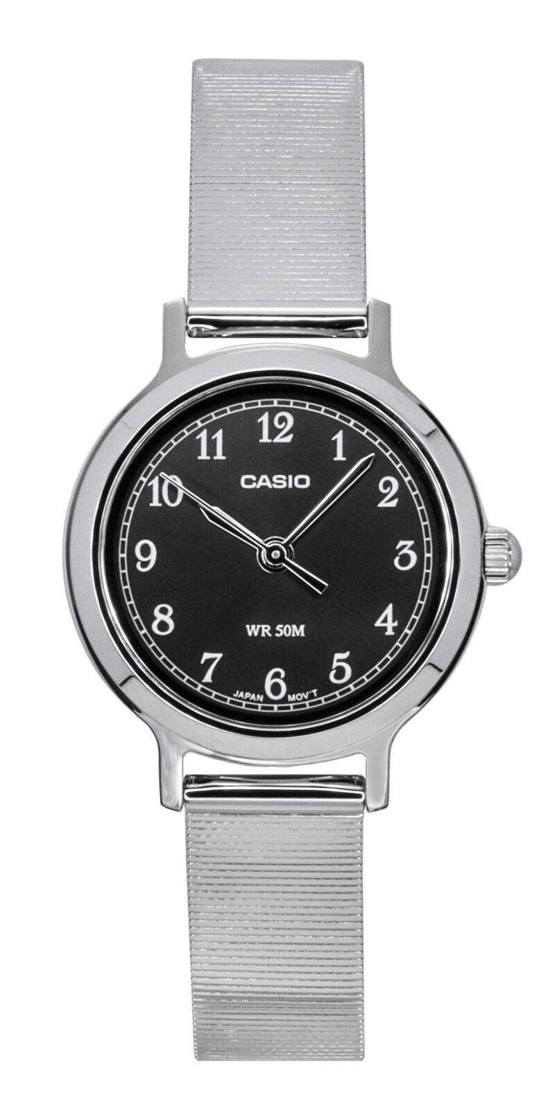 Casio Standard Analog Stainless Steel Black Dial Quartz LTP-B170D-1BV Women's Watch