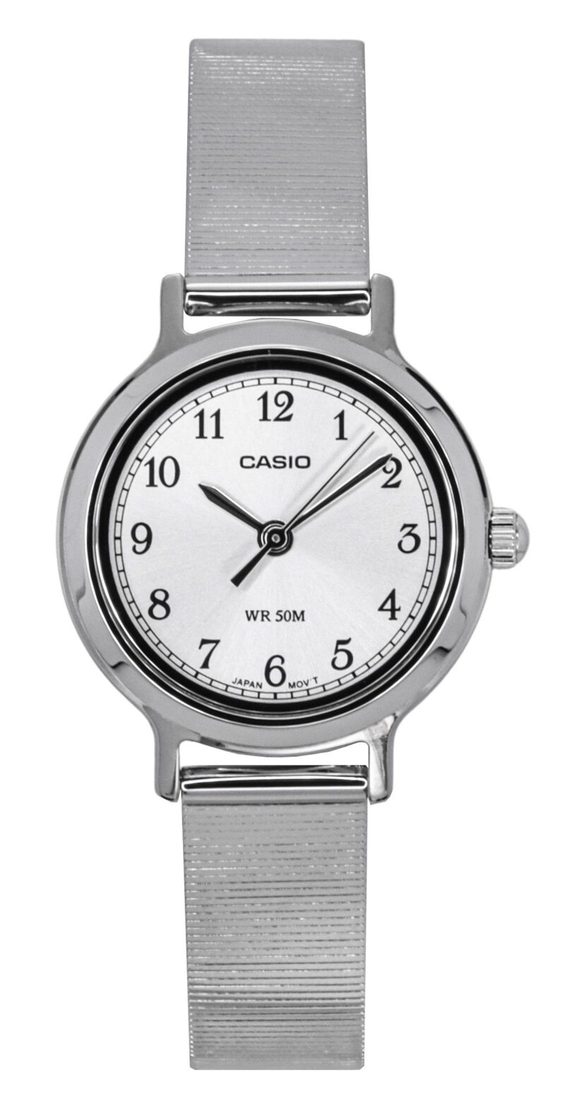 Casio Standard Analog Stainless Steel Silver Dial Quartz LTP-B170D-7BV Women's Watch