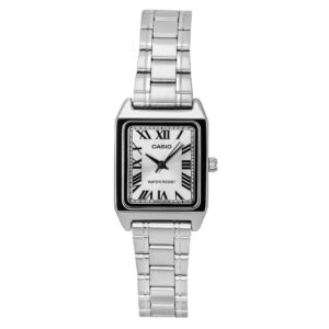 Casio Standard Analog Stainless Steel Silver Dial Quartz LTP-V007D-7B Women's Watch