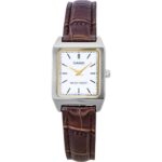 Casio Standard Analog Leather Strap White Dial Quartz LTP-V007L-7E2 Women's Watch