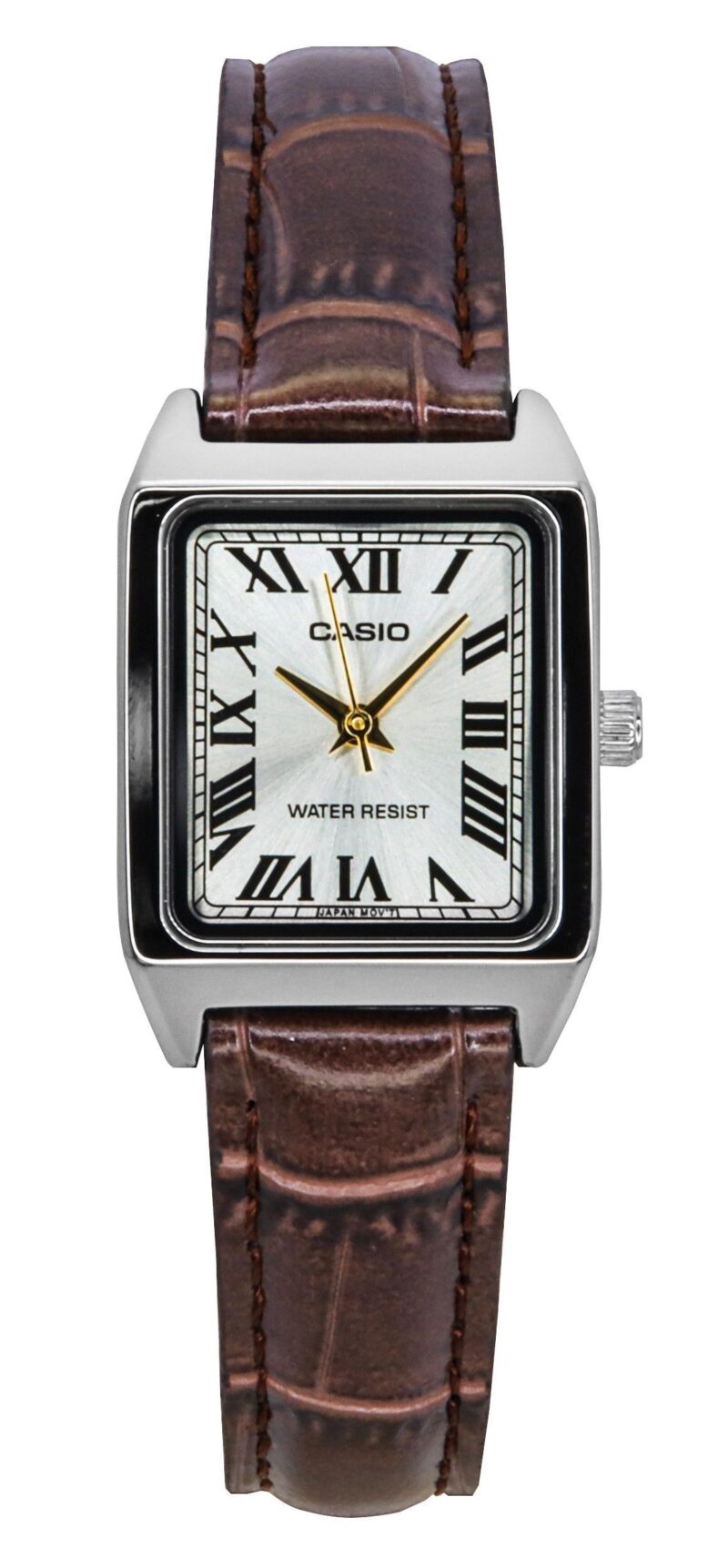 Casio Standard Analog Leather Strap Silver Dial Quartz LTP-V007L-9B Women's Watch Casio Standard Analog Leather Strap Silver Dial Quartz LTP-V007L-9B Women's Watch