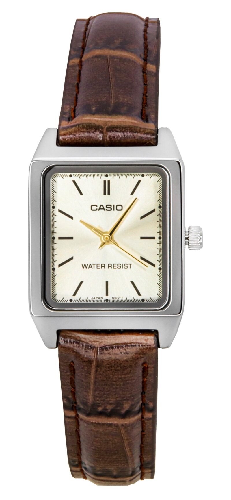 Casio Standard Analog Leather Strap Ivory Dial Quartz LTP-V007L-9E Women's Watch Casio Standard Analog Leather Strap Ivory Dial Quartz LTP-V007L-9E Women's Watch
