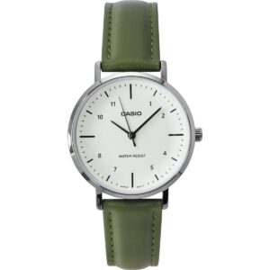 Casio Standard Analog Leather Strap Beige Dial Quartz LTP-VT03L-3B Women's Watch