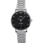 Casio Standard Analog Stainless Steel Black Dial Quartz LTP-VT04D-1A Women's Watch