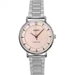 Casio Standard Analog Stainless Steel Salmon Dial Quartz LTP-VT04D-4A Women's Watch
