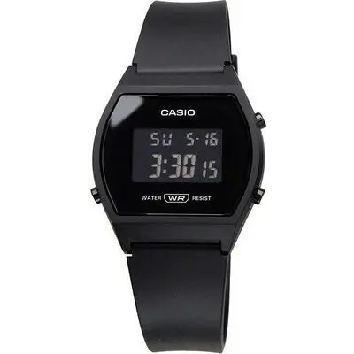 Casio Youth Resin Digital LW-204-1B LW204-1 Women's Watch