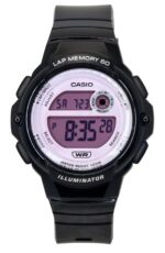 Casio Standard Digital Black Resin Strap Quartz LWS-1200H-1A2V 100M Women's Watch