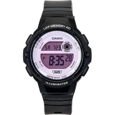 Casio Standard Digital Black Resin Strap Quartz LWS-1200H-1A2V 100M Women's Watch