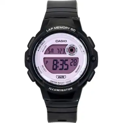 Casio Standard Digital Black Resin Strap Quartz LWS-1200H-1A2V 100M Women's Watch
