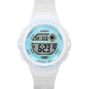 Casio Standard Digital White Resin Strap Quartz LWS-1200H-7A3V 100M Women's Watch
